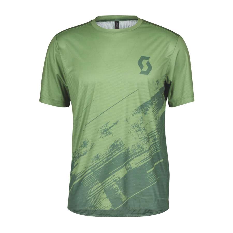 Frost Green/Smoked Green - Scott Shirt M´s Trail Vertic SS