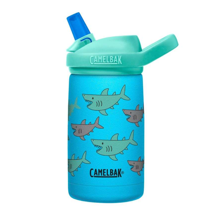 School of Sharks - CamelBak Eddy®+ Kids 12 oz Bottle, Insulated Stainless Steel