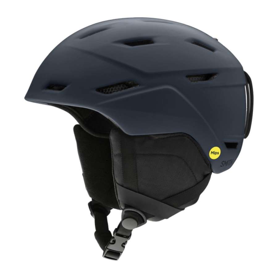 Matte French Navy - Smith Mission MIPS Helmet- Ski