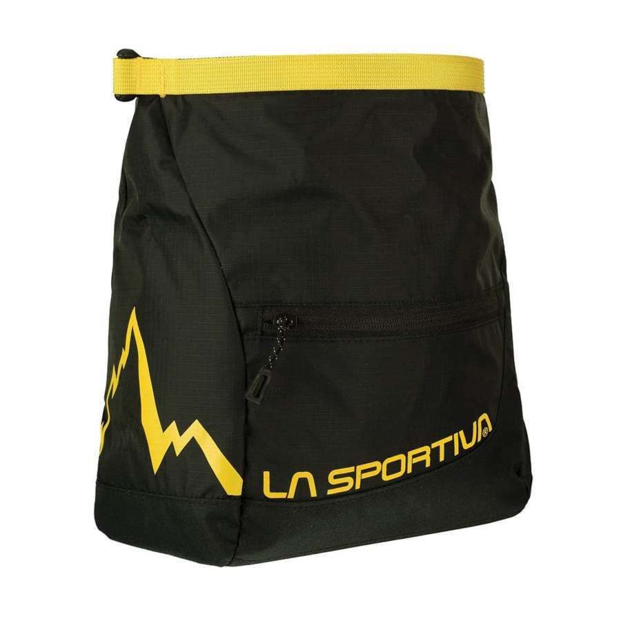 Black - La Sportiva Boulder Chalk Bag