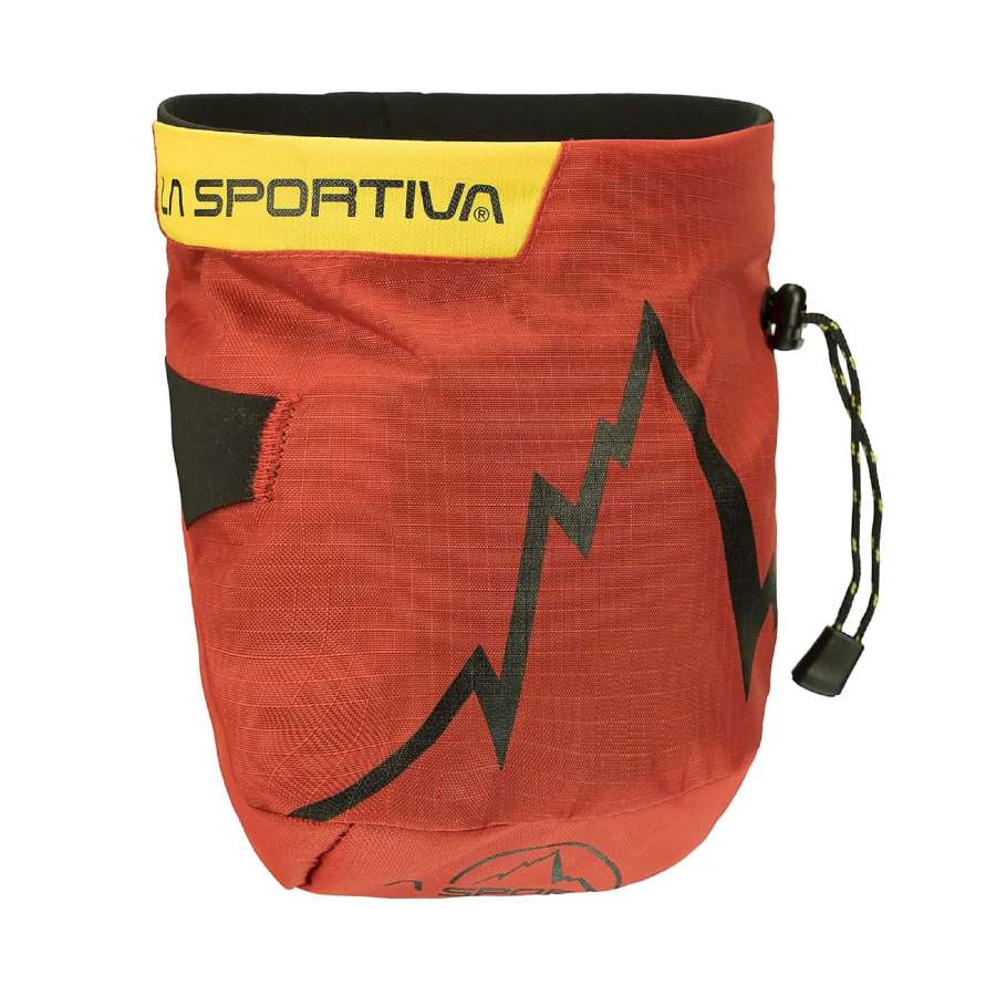 Red - La Sportiva Laspo Chalk Bag Red