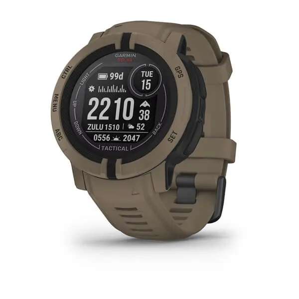 Coyote Tan - Garmin Instinct® 2 Solar Tactical Edition