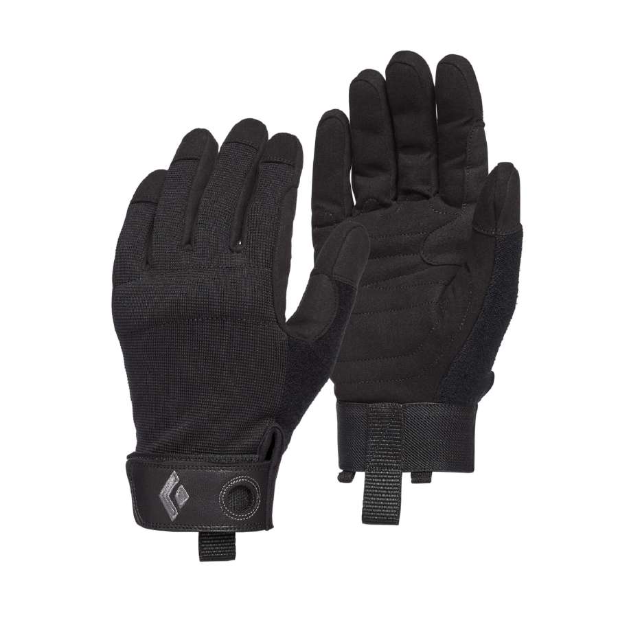 Black - Black Diamond Crag Gloves