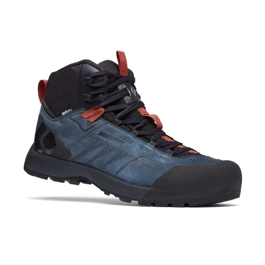 Eclipse/Red Rock - Black Diamond M Mission Leather Mid WP Approach Shoes