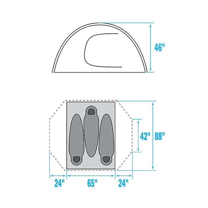  - The North Face Carpa Stormbreak 3