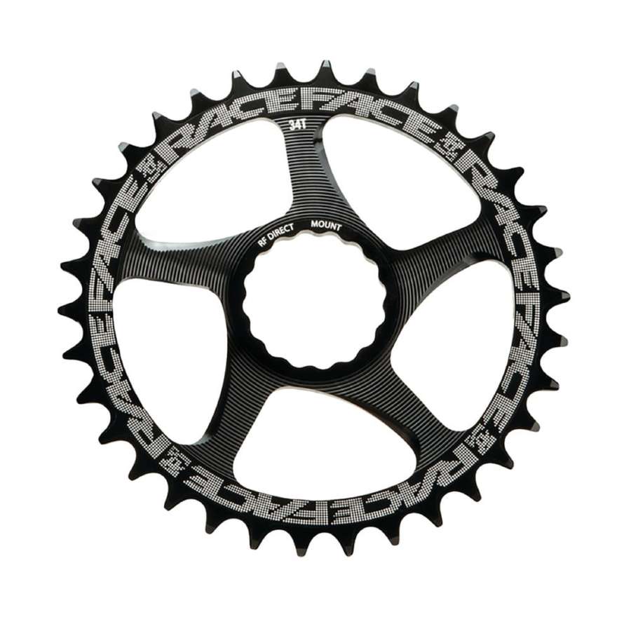 BLack - Race Face Narrow Wide Chainring DM