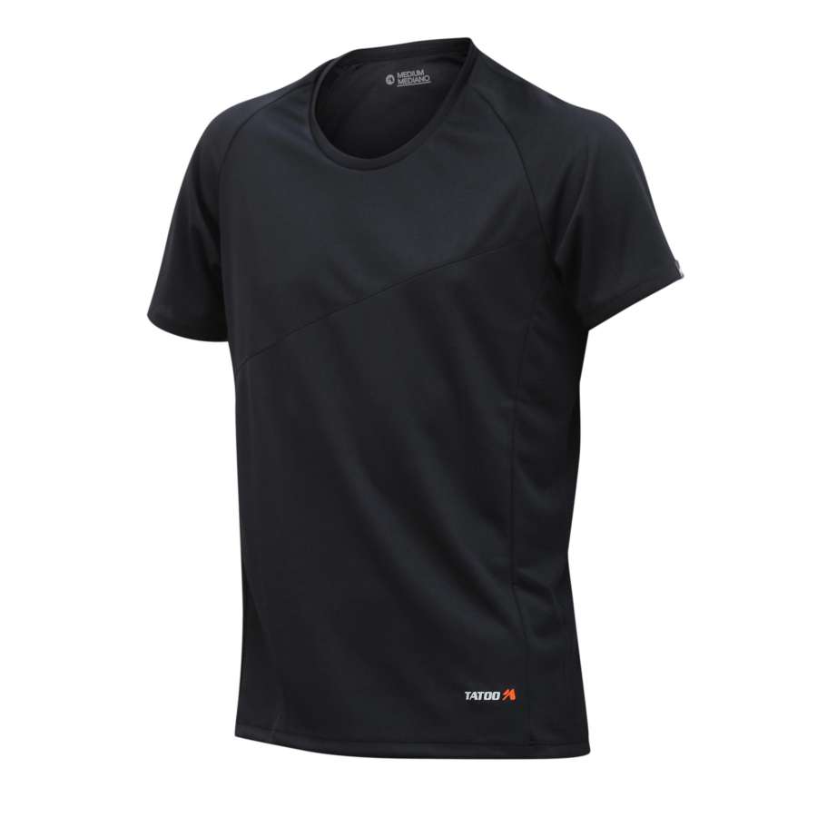 Negro - Tatoo Camiseta Trainer Hombre