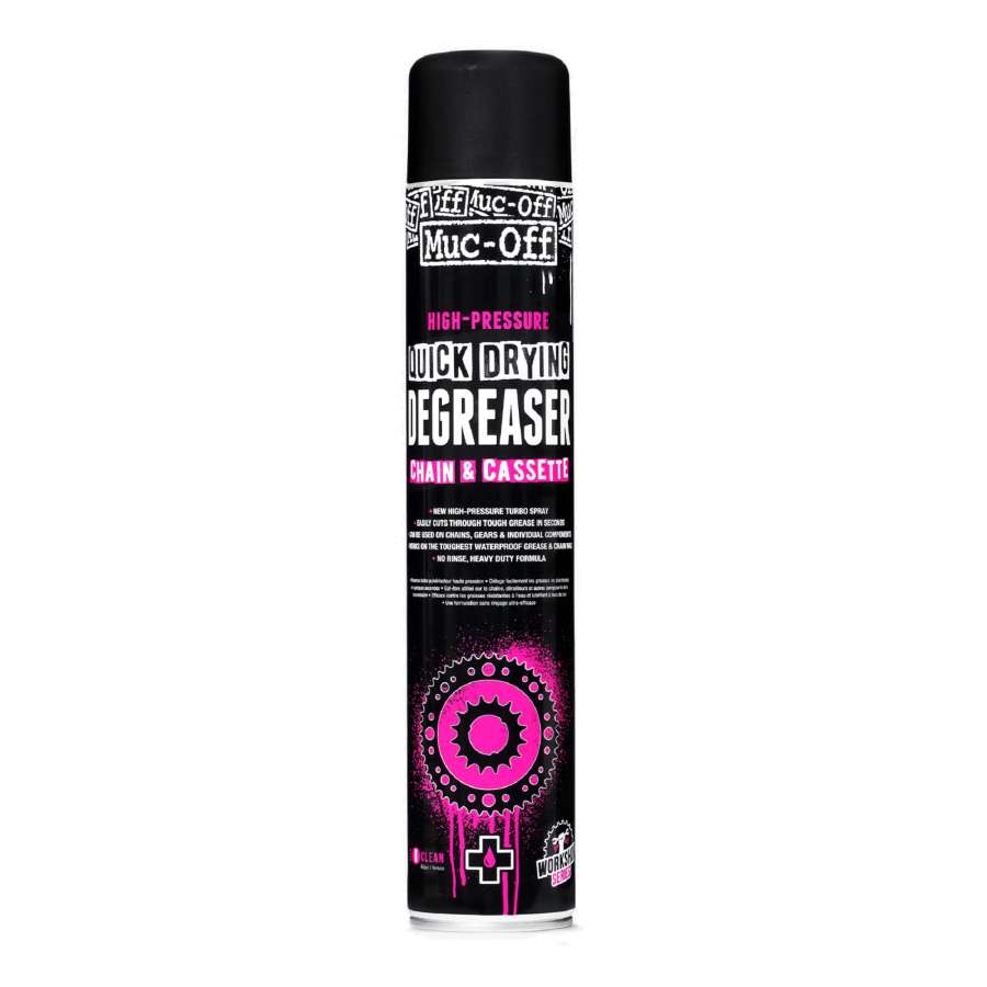 750 ml - Muc-Off High Pressure Quick Drying Degreaser - Chain & Cassette