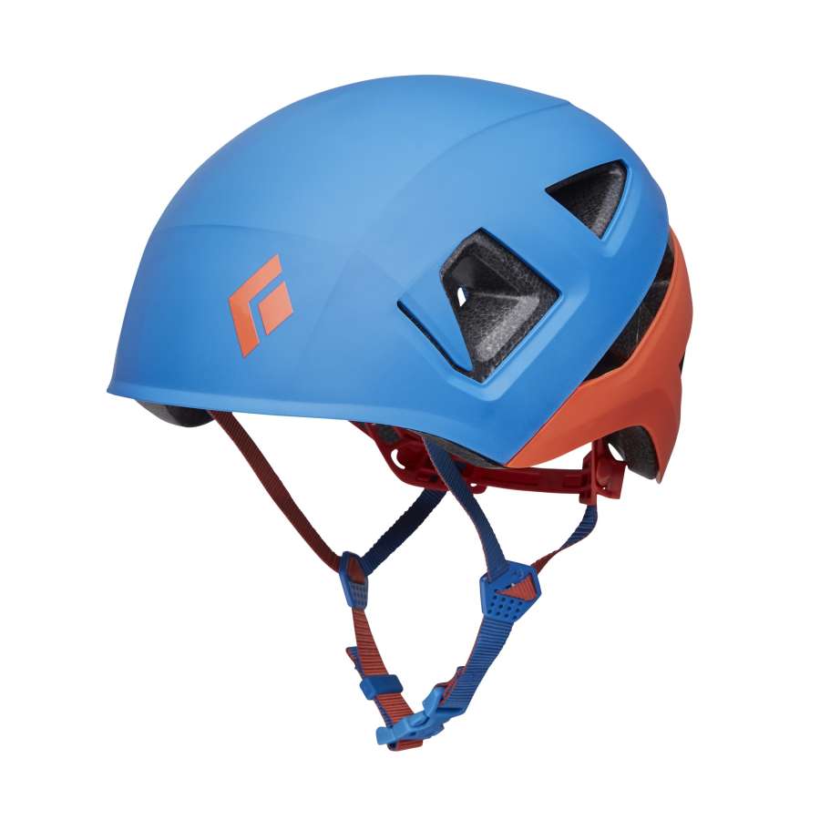 Ultra Blue/Persimmon - Black Diamond Capitan Helmet Kid's