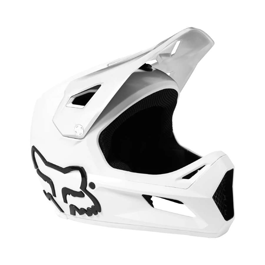 WHITE - Fox Racing Yth Rampage Helmet