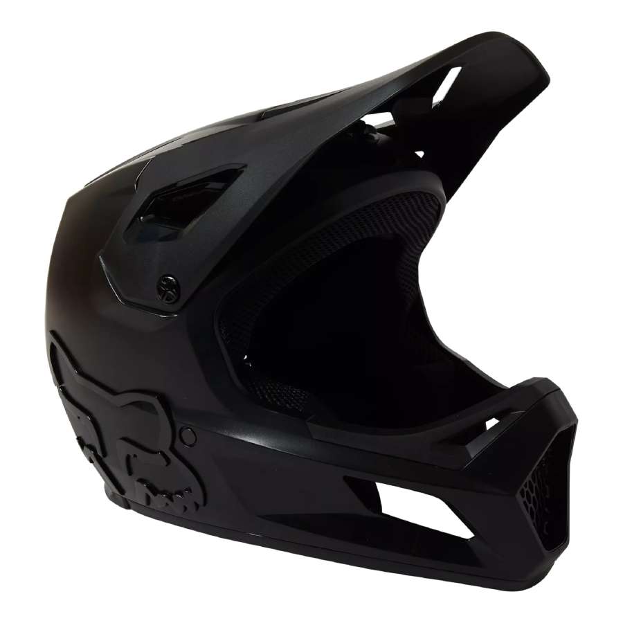 Black/black - Fox Racing Yth Rampage Helmet