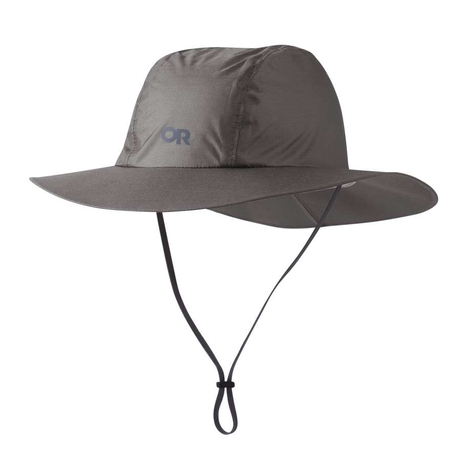 Pewter - Outdoor Research Helium Rain Full Brim Hat