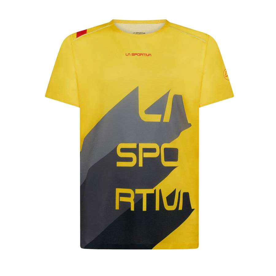 Yellow/Carbon - La Sportiva Stream T-Shirt M