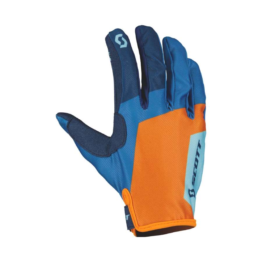 Blue/Orange - Scott Glove 350 Race Evo Junior