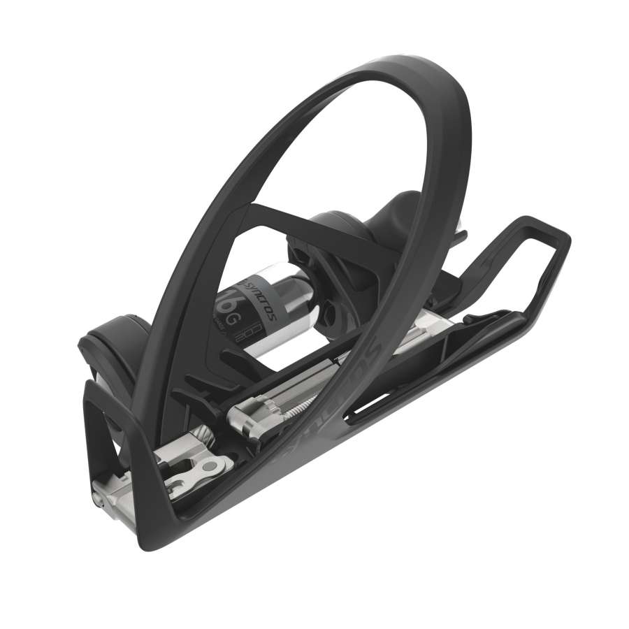 BLack - Syncros Bottle Cage iS Cache cage CO2