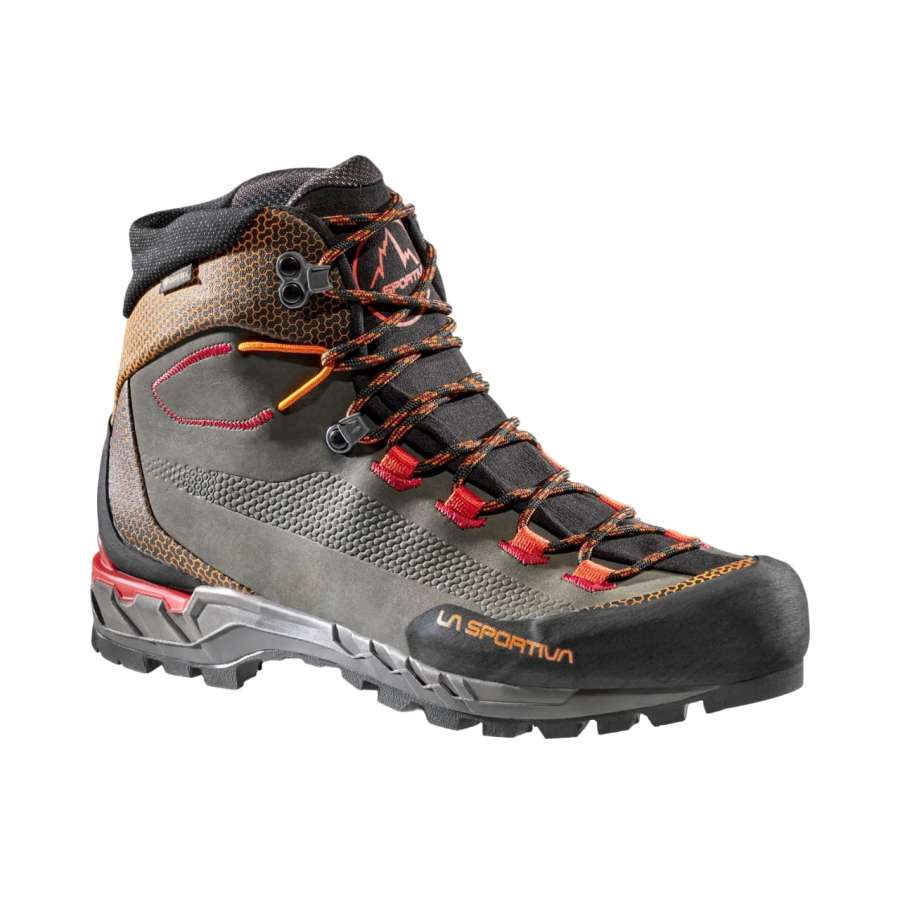 Carbon/Hawaiian Sun - La Sportiva Trango Tech Leather GTX