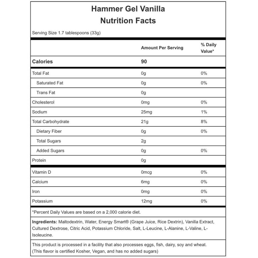  - Hammer Nutrition Hammer Gel