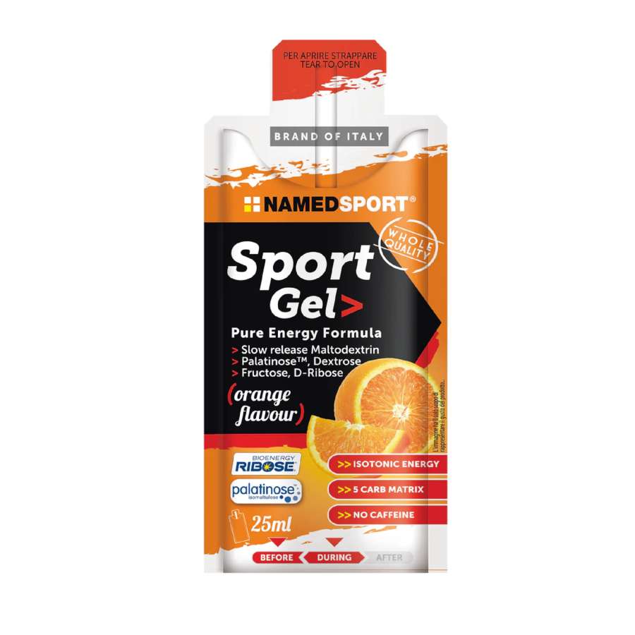 Orange - Named Sport Sport Gel Pure Energy Formula