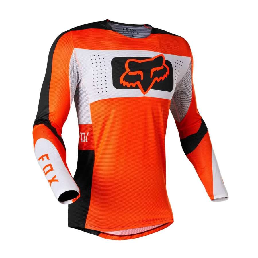 Flo Orange - Fox Racing Flexair Mirer Jersey