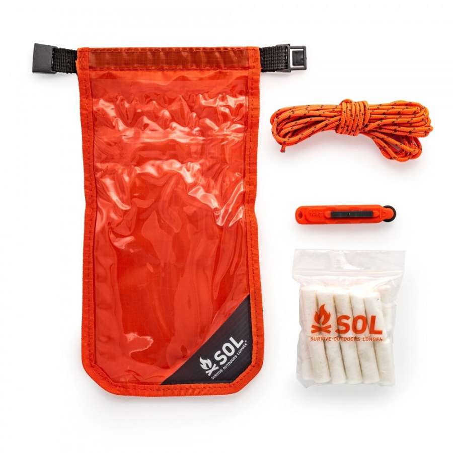  - SOL Fire Lite in Dry Bag Kit Supervivencia