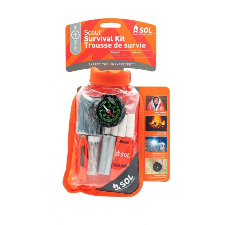 Orange - SOL Kit Supervivencia Scout
