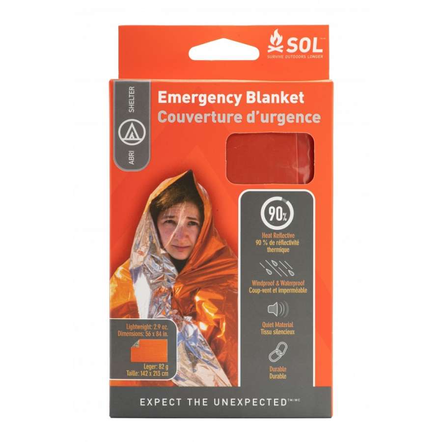 Orange - SOL Manta Emergency Blanket