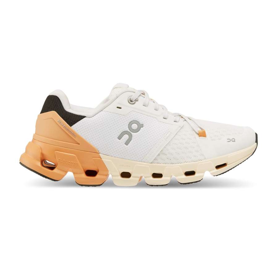 White/Copper - On Running Cloudflyer 4 W´s