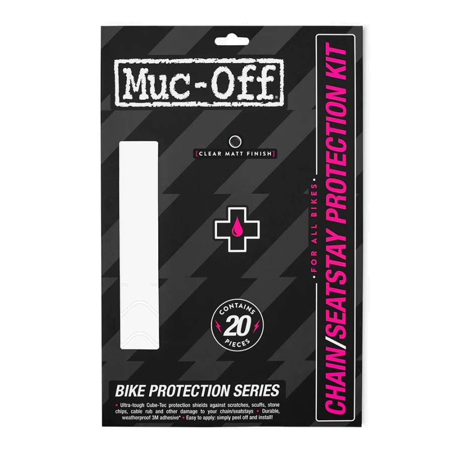 CLEAR MATT - Muc-Off Chainstay Protection Kit
