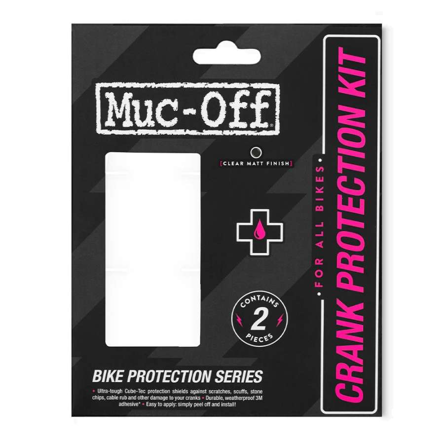 CLEAR MATT - Muc-Off Crank Protection Kit