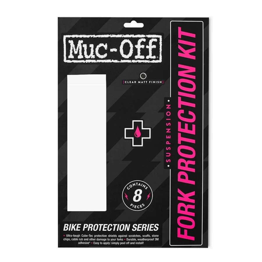 CLEAR MATT - Muc-Off Fork Protection Kit