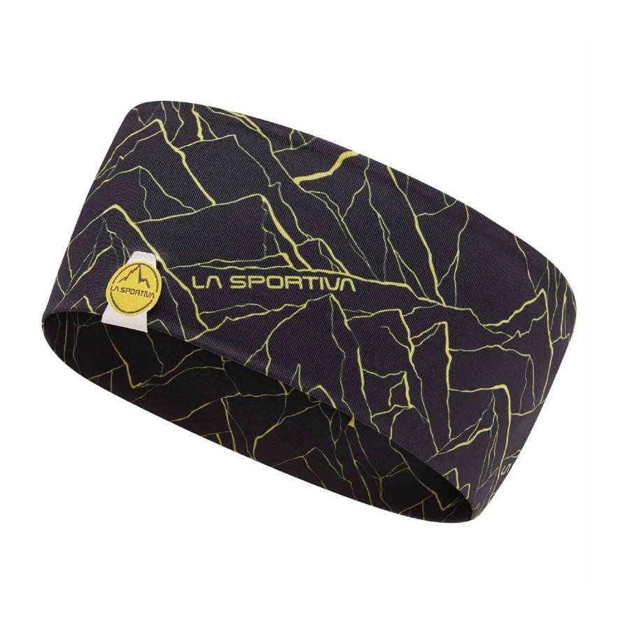 black/yellow - La Sportiva Mountain Headband