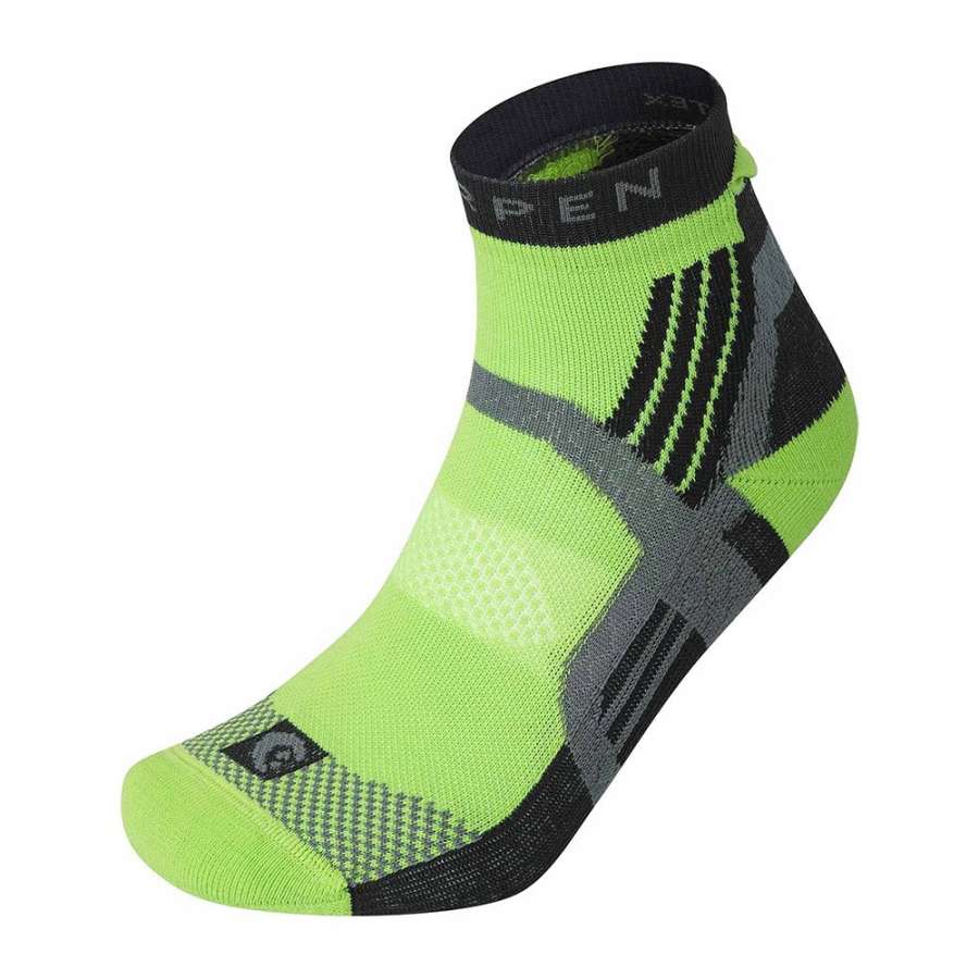 Green Lime - Lorpen T3 Trail Running Padded Eco