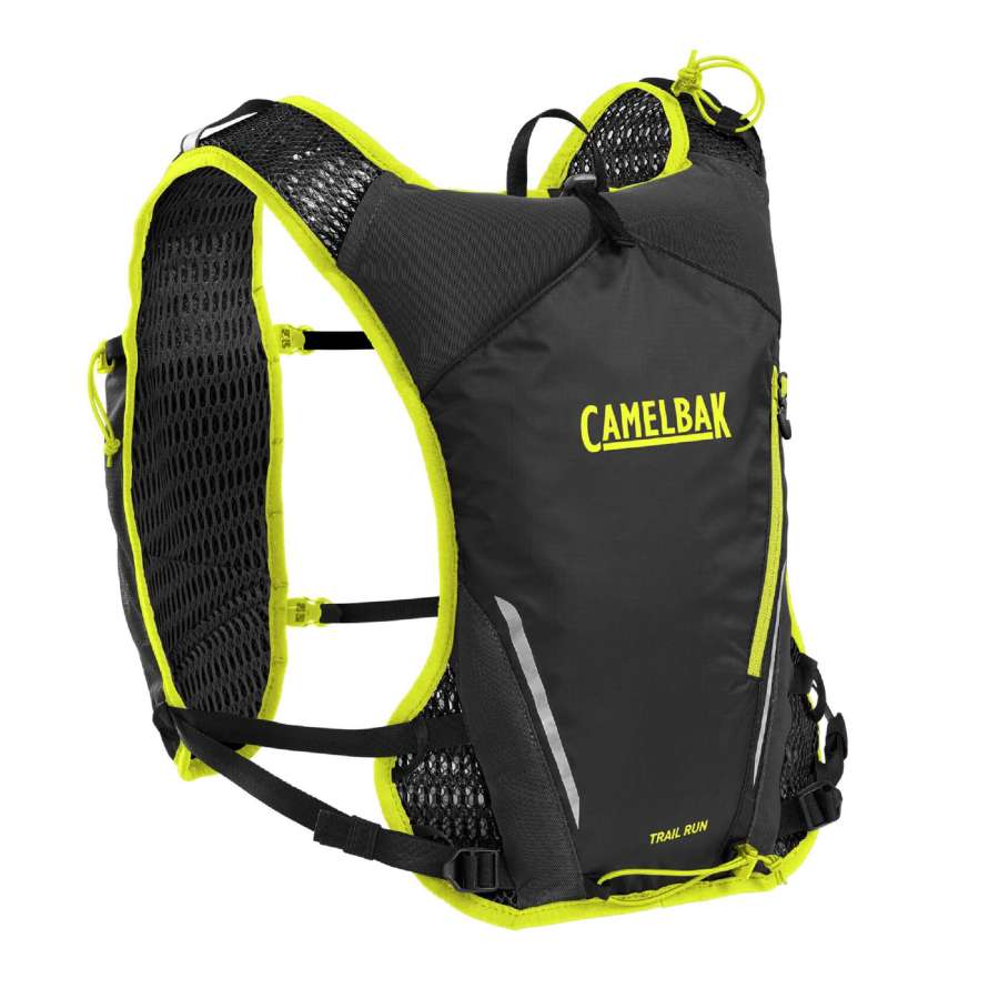Black/Safety Yellow - CamelBak Trail Run Vest 34 oz (1 lt)