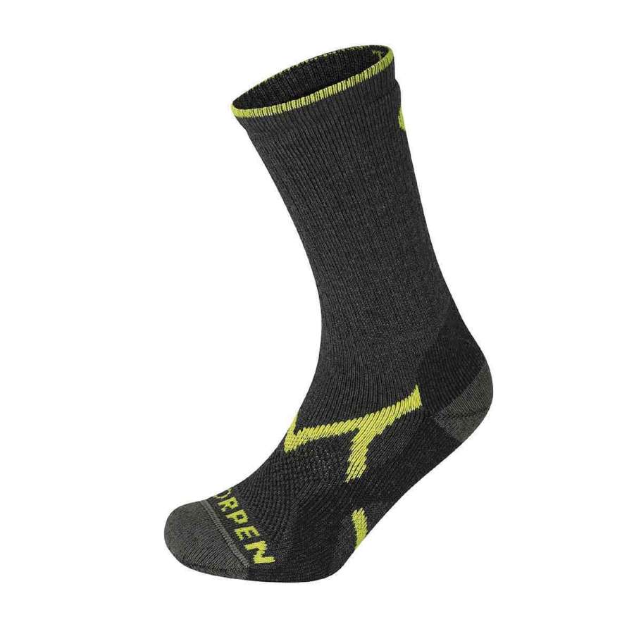 Charcoal/Lime - Lorpen T2 Men Midweight Hiker Eco