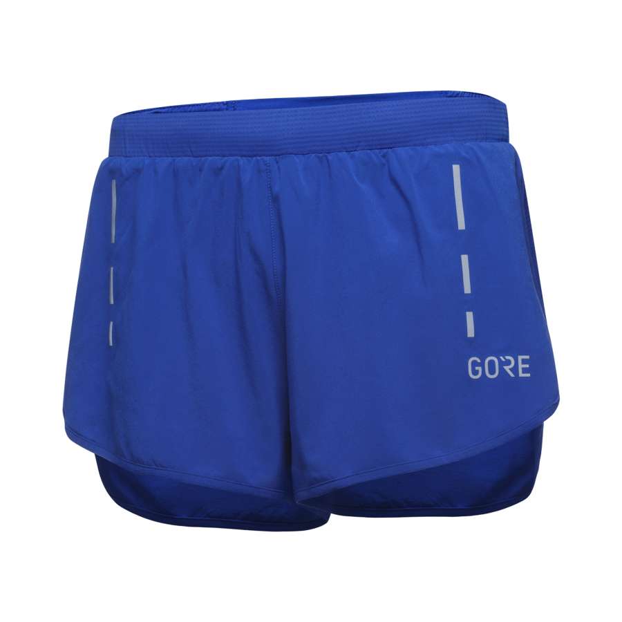 Ultramarine Blue - GOREWEAR Split Shorts Mens