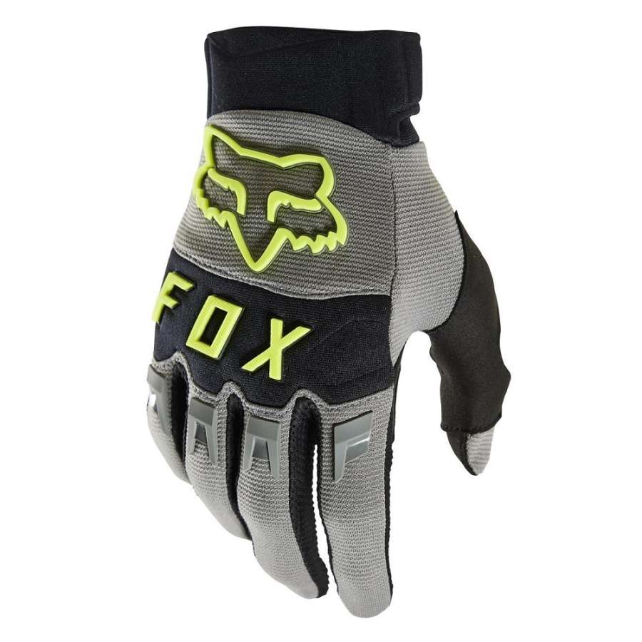 Grey/Yellow - Fox Racing Dirtpaw Ce Glove