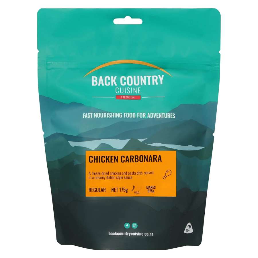 Chicken Carbonara - Backcountry Cuisine Chicken Carbonara