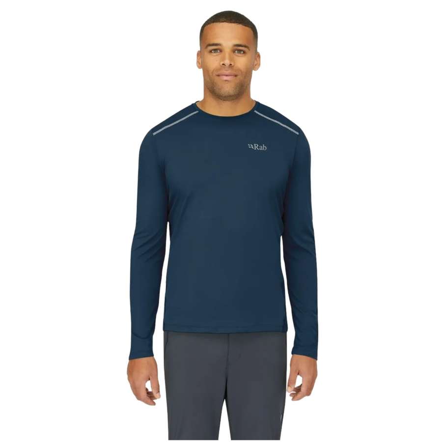 Tempest Blue - Rab Force LS Tee