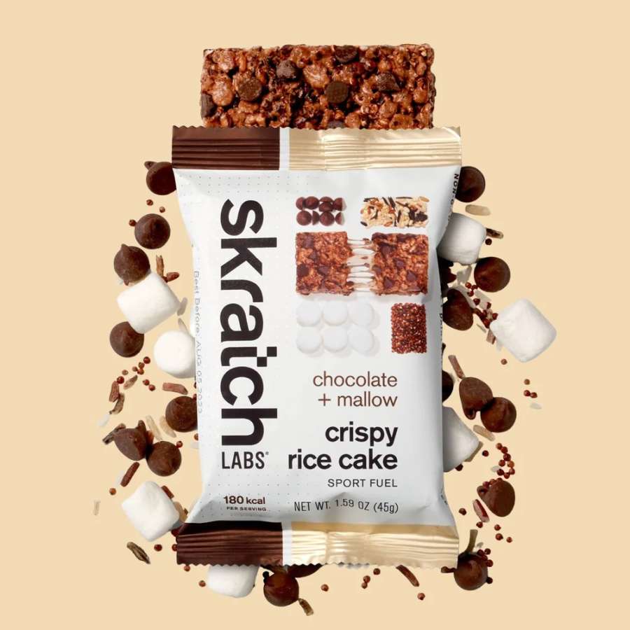 Chocolate + Mallow - Skratch Labs Crispy Rice Cake Sport Fuel