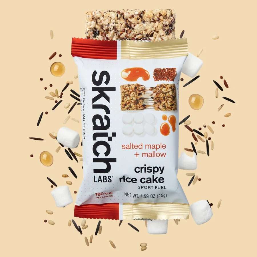 Salted Maple + Mallow - Skratch Labs Crispy Rice Cake Sport Fuel
