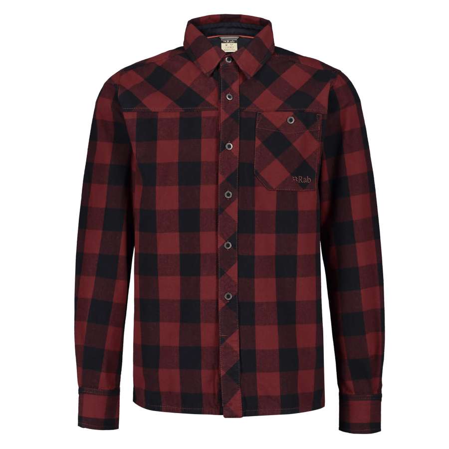 Oxblood Red - Rab Boundary Shirt