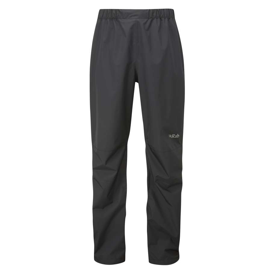 Black - Rab Downpour Eco Pants Full Zip