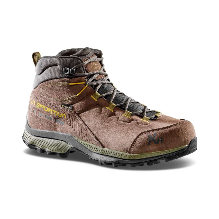 Taupe/Moss - La Sportiva TX Hike Mid Leather Gtx