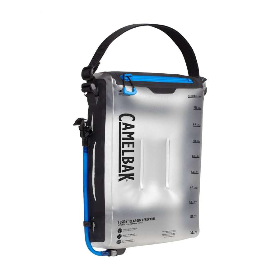 Clear - CamelBak Fusion Group 10 L Reservoir with Tru Zip Waterproof Zipper