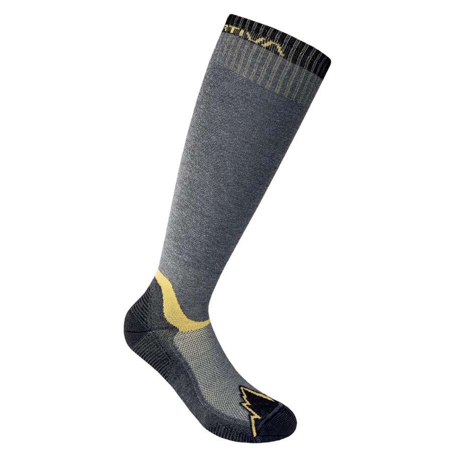 Black/Yellow - La Sportiva X-Cursion Long Socks