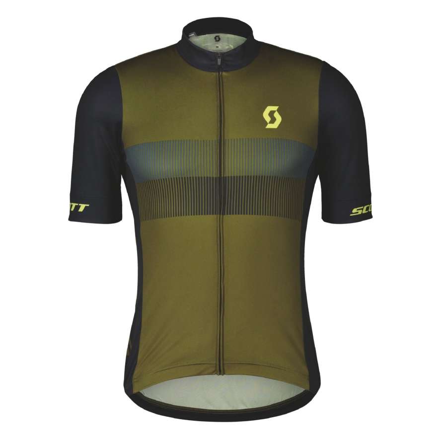 Fir Green/Bitter Yellow - Scott Shirt M´s RC Team 10 SS