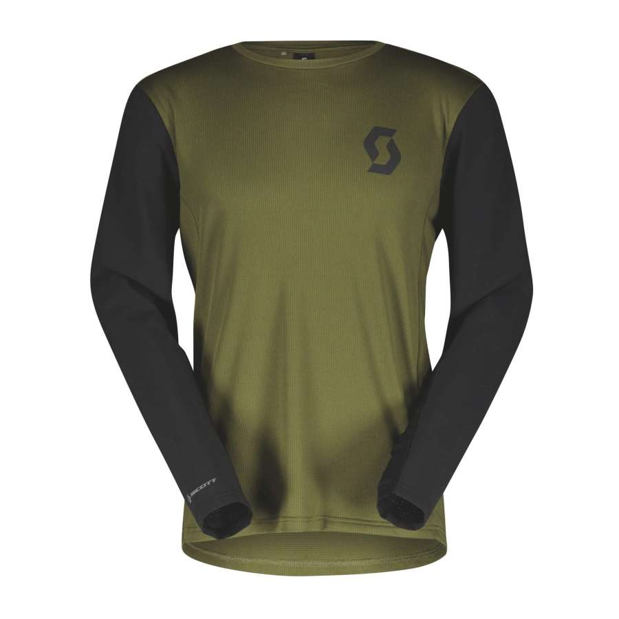 Fir Green/Black - Scott Shirt M´s Trail Vertic LS