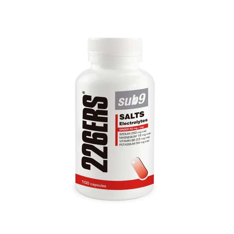 100 cápsulas - 226ers SUB-9 Salts Electrolytes