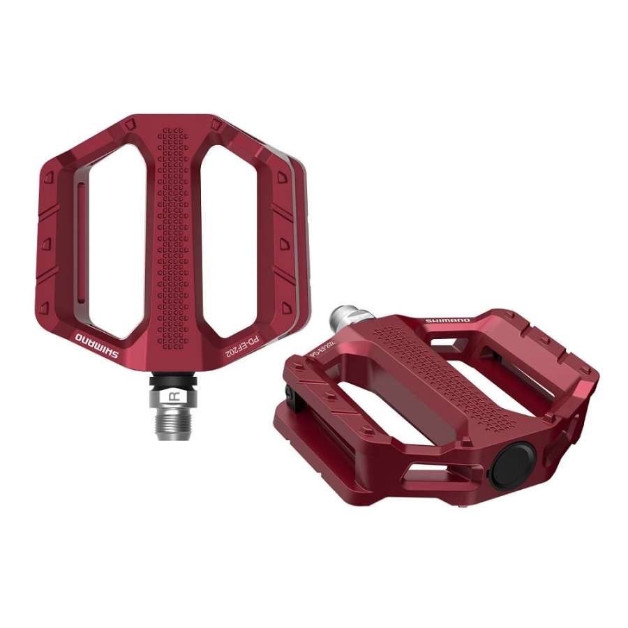 Red - Shimano Pedal MTB PD-EF202