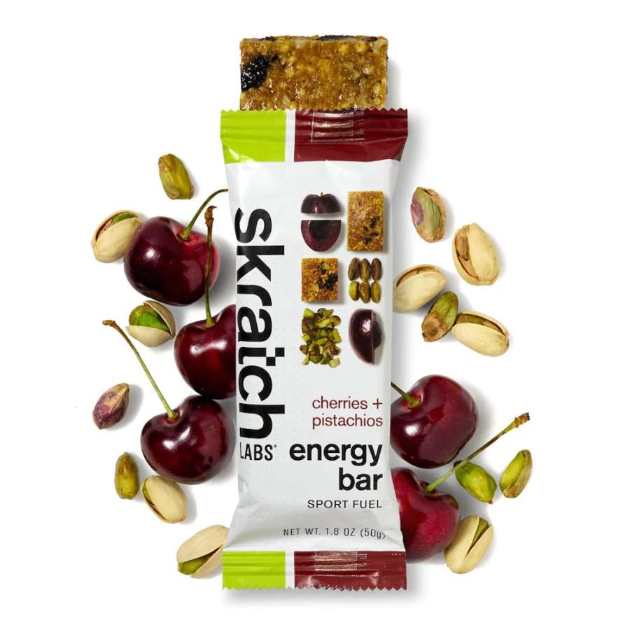 cherry + pistachio - Skratch Labs Energy Bar